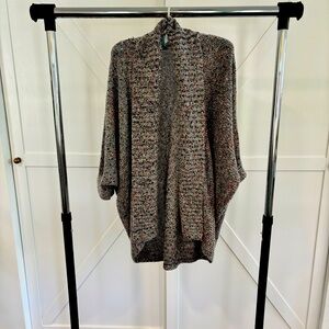 Knox Rose charcoal/pink dolman sleeve cardigan size XL